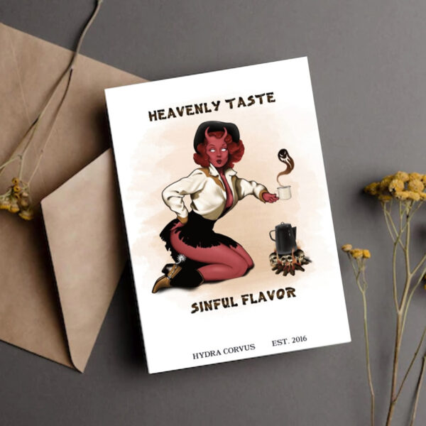 Heavenly Taste postcard